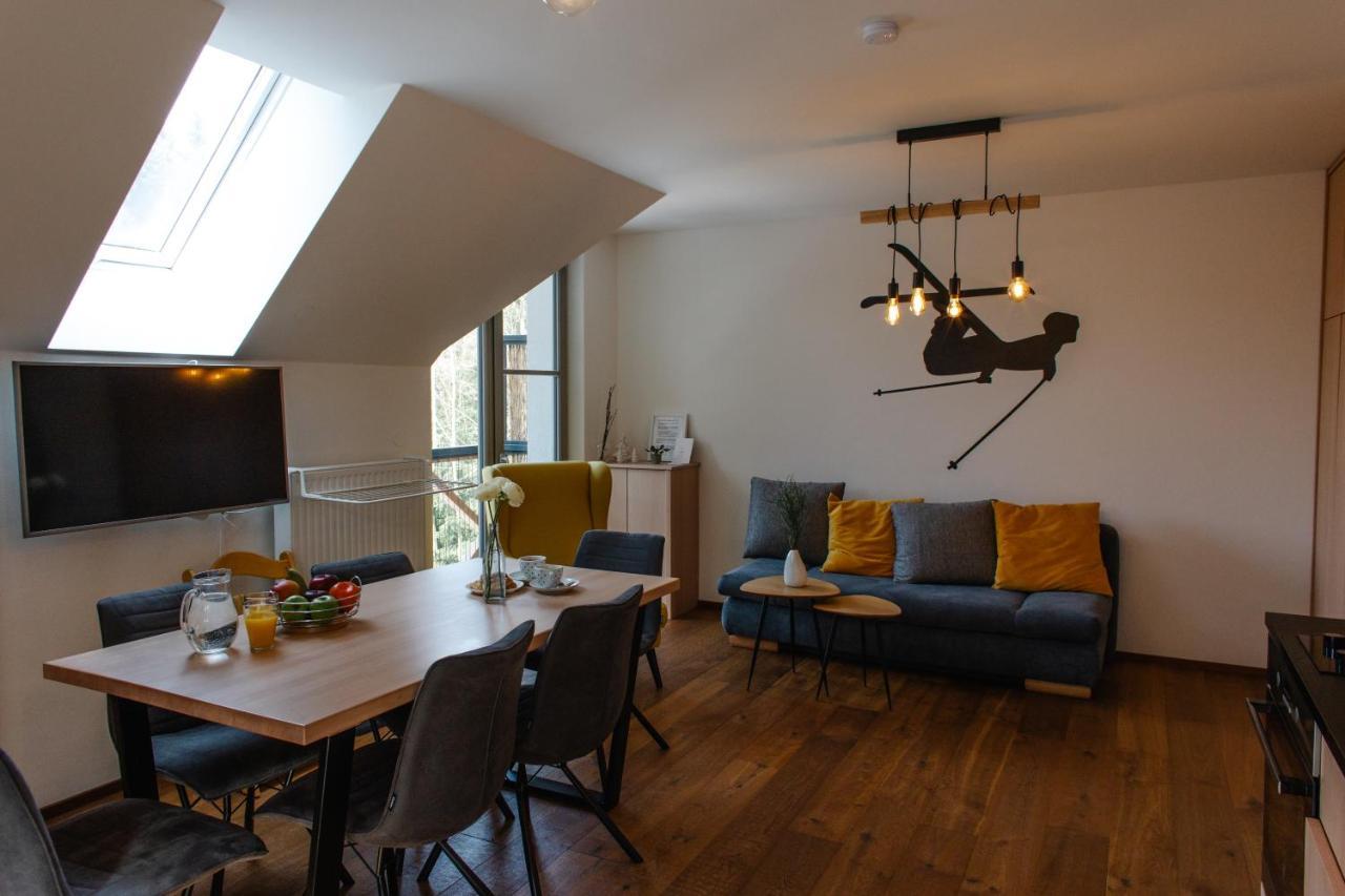 Luxusni Horsky Apartman V Centru Harrachova Экстерьер фото