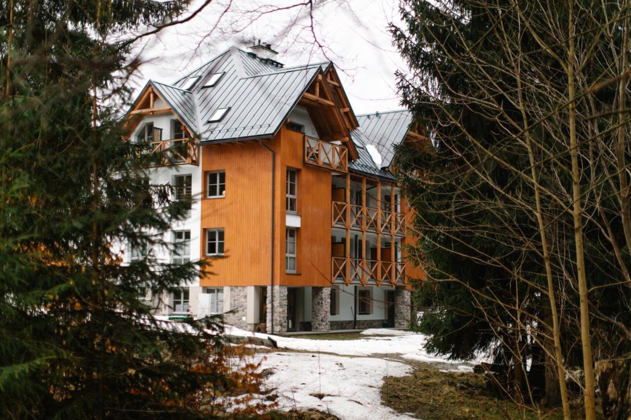 Luxusni Horsky Apartman V Centru Harrachova Экстерьер фото